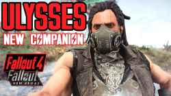 Fallout 4 - ULYSSES COMPANION! - AWESOME Follower from Fallout New Vegas w/  Perk & Lots of Dialogue