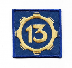 Details about Fallout Video Game Vault 13 Logo Embroidered Patch, NEW UNUSED