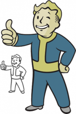 Vault Boy Logo Vector (.AI) Free Download