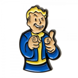 Details about Fallout Video Game Vault Boy Figure Logo Metal Enamel Pin  1.25\