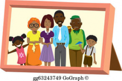 African American Family Clip Art - Royalty Free - GoGraph