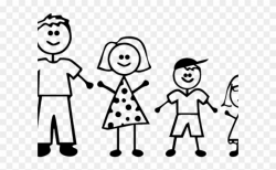 Stick Family - Boy Stick Figure Transparent Background Clipart ...
