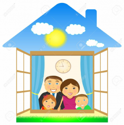 Home And Family Clipart | Free download best Home And Family Clipart ...