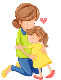Family hugging clipart » Clipart Station