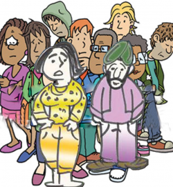 Sad Family Clipart - Clip Art Library