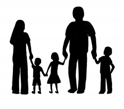 Free Family Silhouette Cliparts, Download Free Clip Art, Free Clip ...