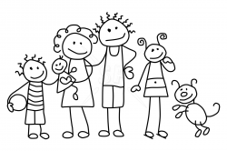Clip art stick figure family clipart kid 3 - Cliparting.com