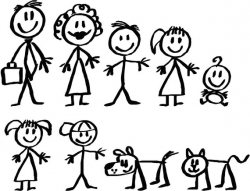 Free Stick Figure Family, Download Free Clip Art, Free Clip Art on ...