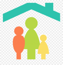 Family Home Clip Art At Clkercom Vector Clip Art Online - Family ...