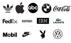 Image result for famous black and white logos | Famous logos ...