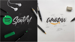World-Famous Logos Get Recreated In Beautiful Calligraphy Style
