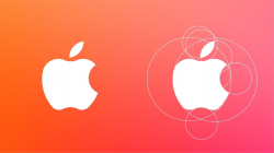 Famous Company Apple Logo designing with Golden Ratio