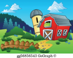 Farm Clip Art - Royalty Free - GoGraph