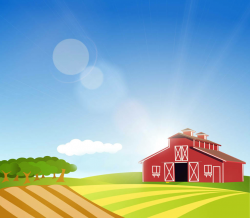 Farm background clipart 1 » Clipart Station