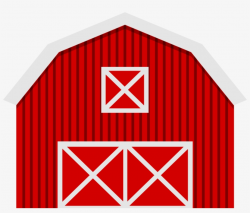 On The Farm Clip Art Scrapbooking And - Transparent Background Barn ...