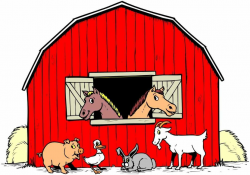 Top Barn Animal Clip Art Library ~ Vector Images Design
