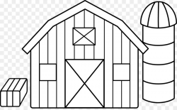 Black And White Farm Barn Triangle png download - 6292*3859 - Free ...