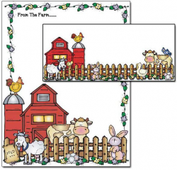 Clip Art Borders farm | farm border clipart unique stationery border ...