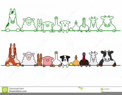 Farm Animal Border Clipart | Free Images at Clker.com - vector clip ...