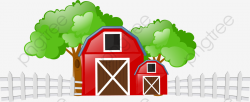 Cartoon Farm, Hay Day, Collective Farm, White Fence PNG and Vector ...