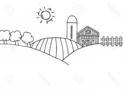 barn outline Unique page outline of barn farm library jpg - Clipartix