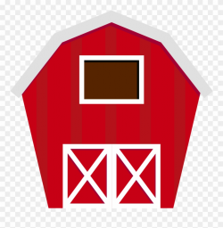 Fazenda Farm Barn Png Minus Clipart Farm Farm Clip - Red Barn Cut ...