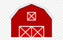 Farm Clipart Barnyard - Transparent Background Barn Clipart - Png ...