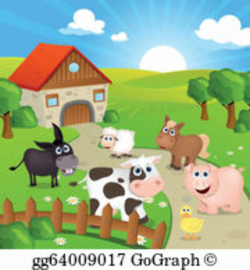 Farm Clip Art - Royalty Free - GoGraph
