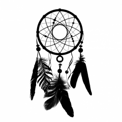 Dream Catcher Silhouette Clipart Free Stock Photo - Public ...