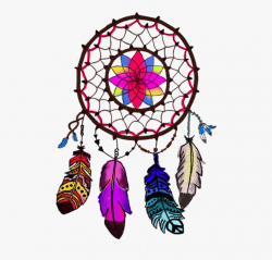 Dreamcatcher Clipart Feather - Colorful Dreamcatchers ...