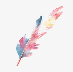 Download for free 10 PNG Feather clipart watercolor top ...
