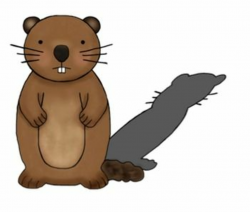 Groundhog clipart february pencil and in color groundhog - ClipartPost