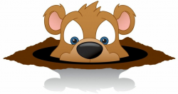 Happy Groundhog Day Clip Art | Groundhog Day | Groundhog day, Happy ...