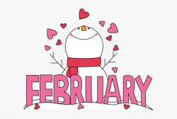 October Newsletter Freebie - February Clipart PNG Image ...