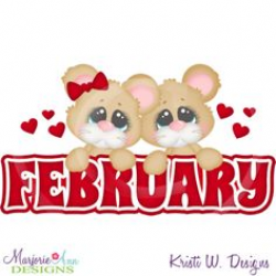 Month of February Valentine\'s Day. | Month Clip Art | February month ...