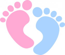 Baby Feet clip art - vector clip art online, royalty free ...