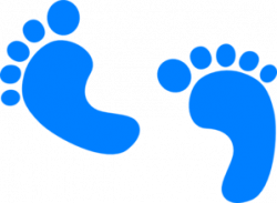 Baby boy foot clip art clipart - Clipartix