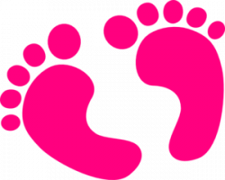 Baby Feet clip art | Free baby shower printables, Free baby ...