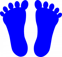 Feet clipart blue foot, Feet blue foot Transparent FREE for ...