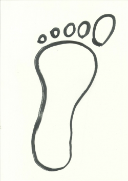 Bottom of foot clipart - Clipartix