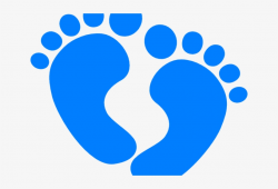 Bones Clipart Baby - Cute Baby Feet Clip Art PNG Image ...