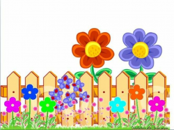 RED BLUE FENCE | Flower fence, School wall decoration, Pop ...