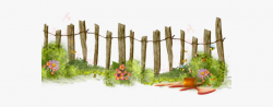 Fence Clipart Garden Fence - Old Wooden Fence Png #195143 ...