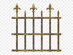 Fence - Old Metal Fence Png Clipart (#293737) - PinClipart