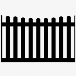 Picket Fence Clipart - Transparent White Picket Fence Png ...
