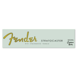Fender® 1954-61 Stratocaster® Strat® Waterslide Decal GOLD FOIL
