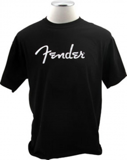 Fender - Logo T-shirt - Black, Large