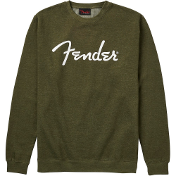 Fender Spaghetti Logo Pullover Large Charcoal