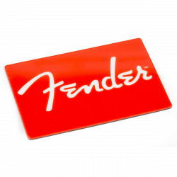 Fender Logo Magnet - Red