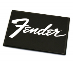Fender Black Logo Magnet 2.5\